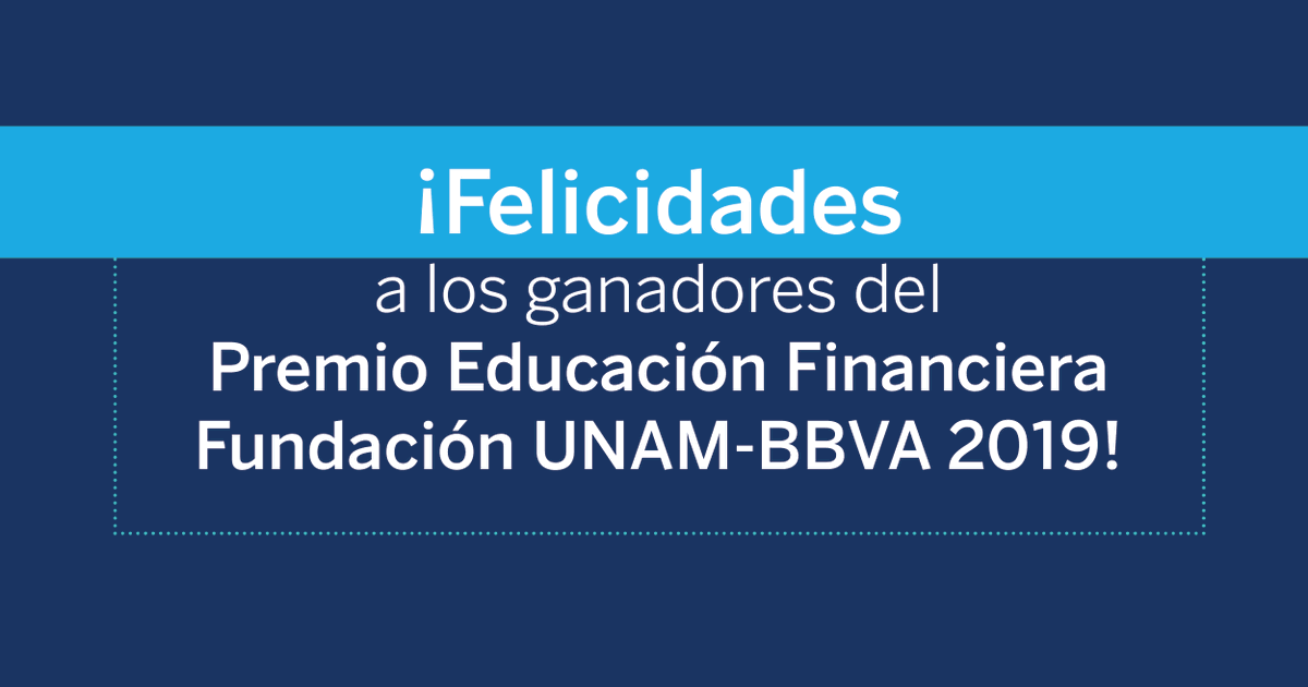 BBVA_Mex's tweet photo. Hace unos meses lanzamos la convocatoria para participar en la primera edición del Premio Educación Financiera Fundación UNAM- BBVA  y hoy por fin conocemos a los ganadores.🏅🤩¡Muchas gracias por su entrega en este proyecto!🙌 https://t.co/7BFqBa2beB