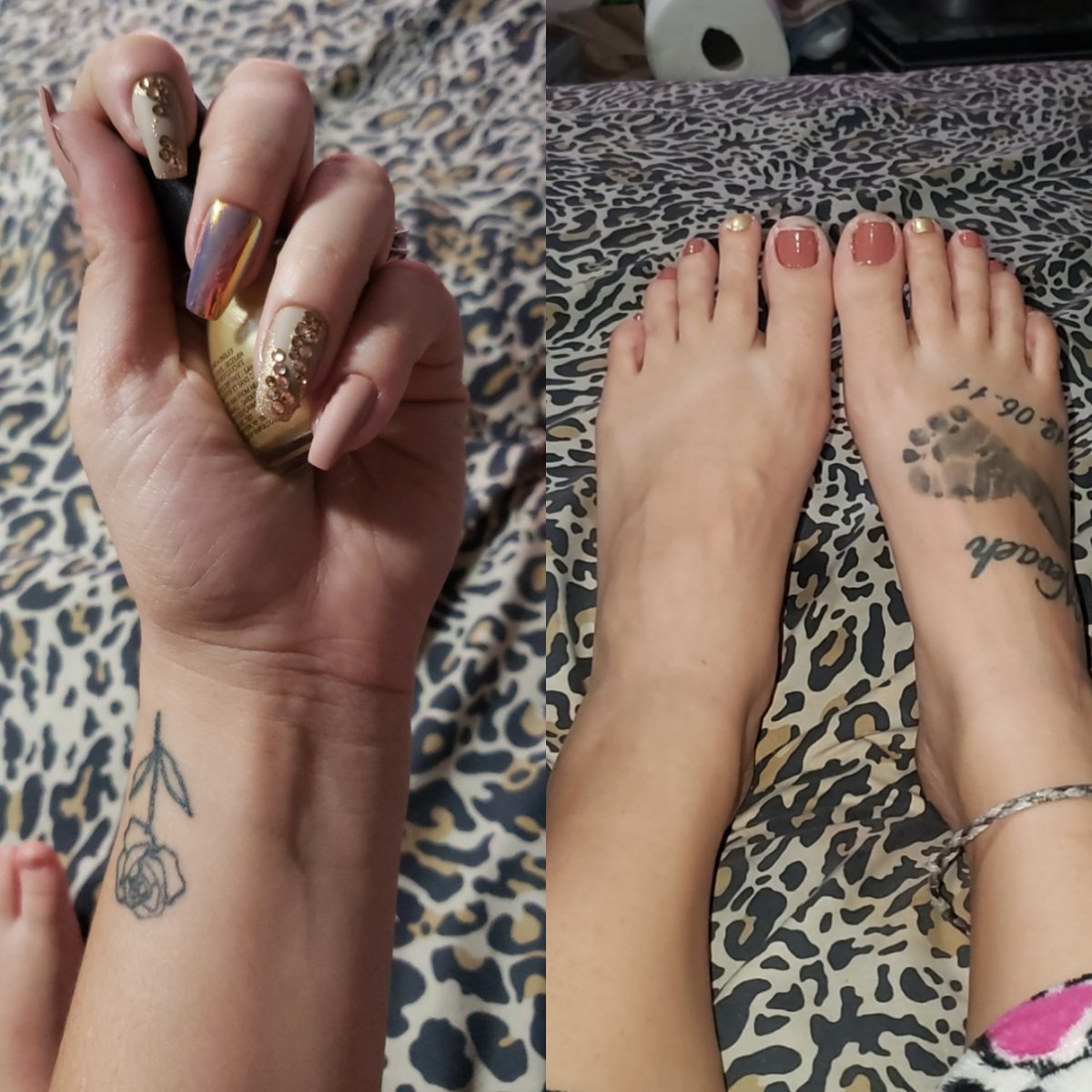 brandi4206's tweet photo. 💅 D O N E !! #nailsdone #nailsandtoes #nailpolishaddict #naildesigns #sinfulprofessionals #sinfulcolors #jewels https://t.co/60sWmi1oBD