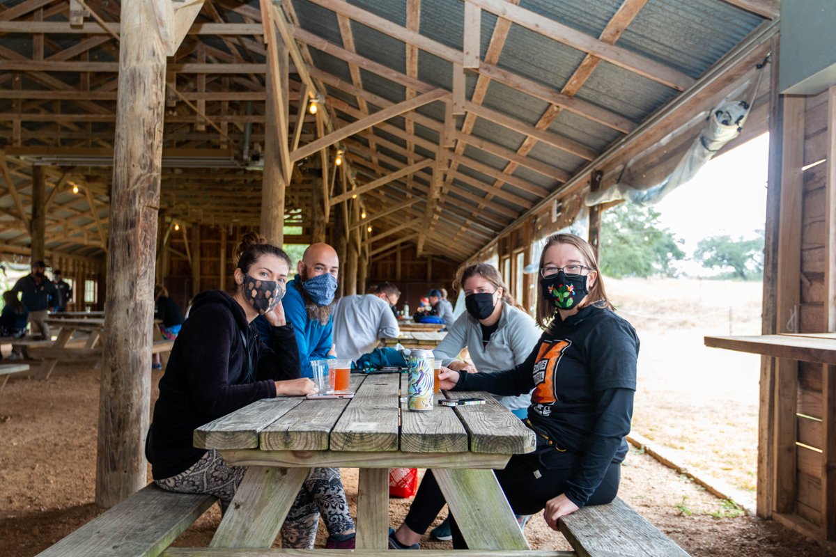 jesterkingbeer's tweet photo. Announcing the re-opening of our pole barn seating as well as revised hours for Jester King Brewery & Kitchen! Make your reservation today at https://t.co/wOSAC2WHAC.
More info on our blog at
https://t.co/TQymHpGH1F
#senseofplace #jesterkingkitchen #winteriscoming https://t.co/cfr8SNO6qC