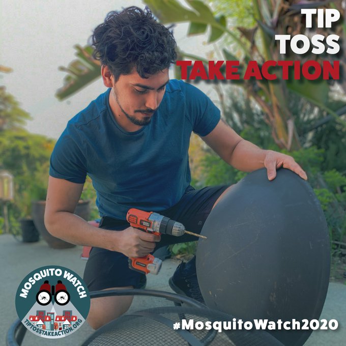 CityofDowney's tweet photo. Eliminating standing water is not the only thing you can do to get rid of your mosquito problem. Drilling holes in plant saucers or any other container that can hold water can be an efficient way to prevent mosquito breeding.
#CityOfDowney #MosquitoWatch https://t.co/g2rtgHEfNb