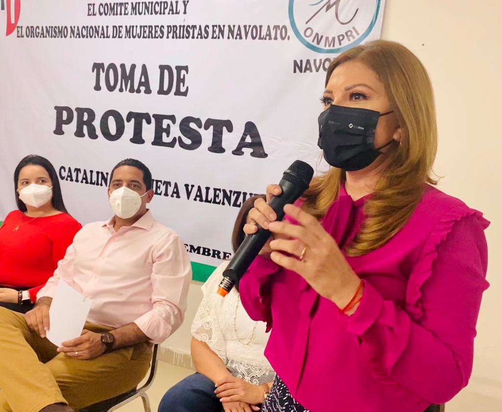 CNOP_SIN's tweet photo. Muchas felicitaciones de parte de toda la familia #CNOPSinaloa🇲🇽💚 a la Lic. Catalina Zazueta Valenzuela por tomar protesta y llegar a la dirigencia del ONMPRI Navolato.
¡Éxito en su nueva encomienda! https://t.co/G5jFTRN7If