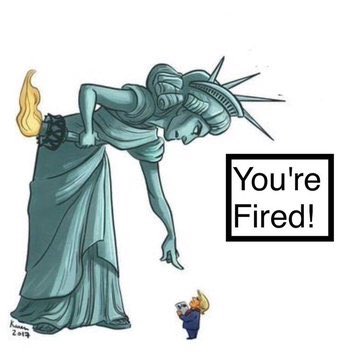 #Trump: "Here's to 4 more years!"  #America: "You're Fired!"  #ElectionResults2020 #BREAKING #Biden2020<a href="/tag/trump"class="tags">#Trump</a><a href="/tag/america"class="tags">#America</a><a href="/tag/breaking"class="tags"><span>#breaking</span></a><a href="/tag/democracy"class="tags"><span>#democracy</span></a><a href="/tag/biden2020"class="tags"><span>#biden2020</span></a><a href="/tag/bidenharris2020tosaveamerica"class="tags"><span>#bidenharris2020tosaveamerica</span></a>