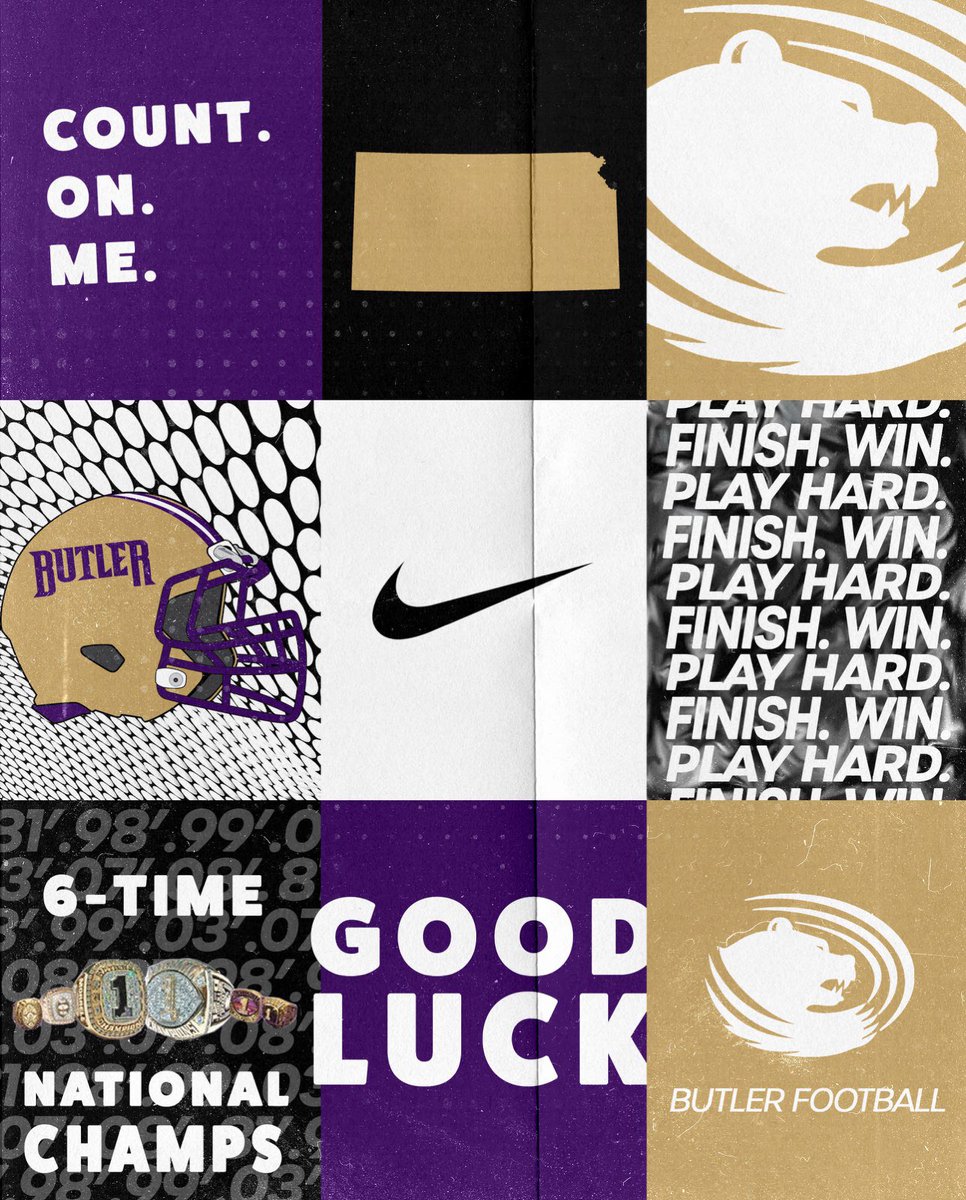 Proud to announce I will be continuing my football and academic career at Butler Community College! #BUCO 🟣🏈⚪️ <a href="/ButlerGrizzlyFB/">BUCO Football</a>