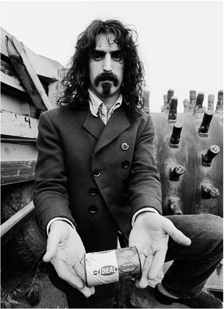  #RIP Baron Wolman"To get Tiny Tim to relax we brought him a bouquet of flowers. To get Frank Zappa to relax we simply allowed him to be Frank."This photo of TT showed up on the cover of Rolling Stone, July 6th, 1968. Wolman's Zappa is legendary; this is also from 1968.
