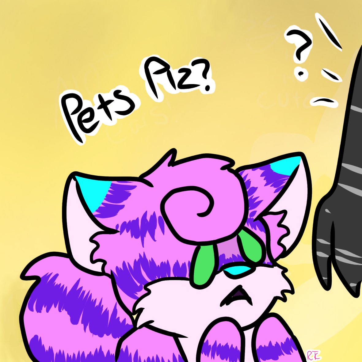 Spraypaintdami's tweet photo. The catto wants Pets
JuSt NoT tHe EaRs
😡😡😡😡
.
.
.
.
.
.
.
#furry #fursona #furryart #furryfandom #NationalCatDay #CatsOfTwitter #catfursona #furrycomic #comic #orginalcomic #comicartist #couple #artwork #drawing #artist #digitalart #cute #shortcomic #fanart https://t.co/tjCVoQYb5m