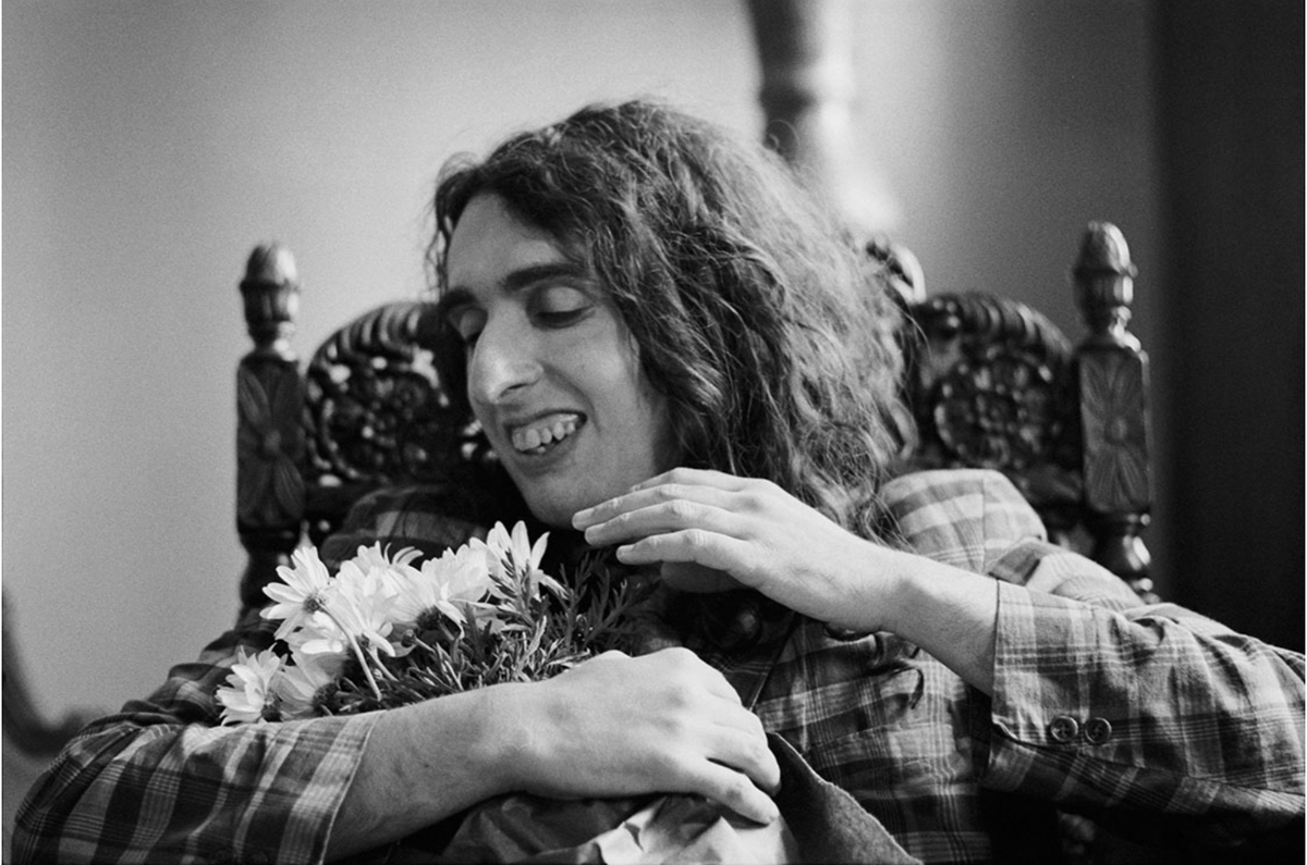 #RIP Baron Wolman"To get Tiny Tim to relax we brought him a bouquet of...