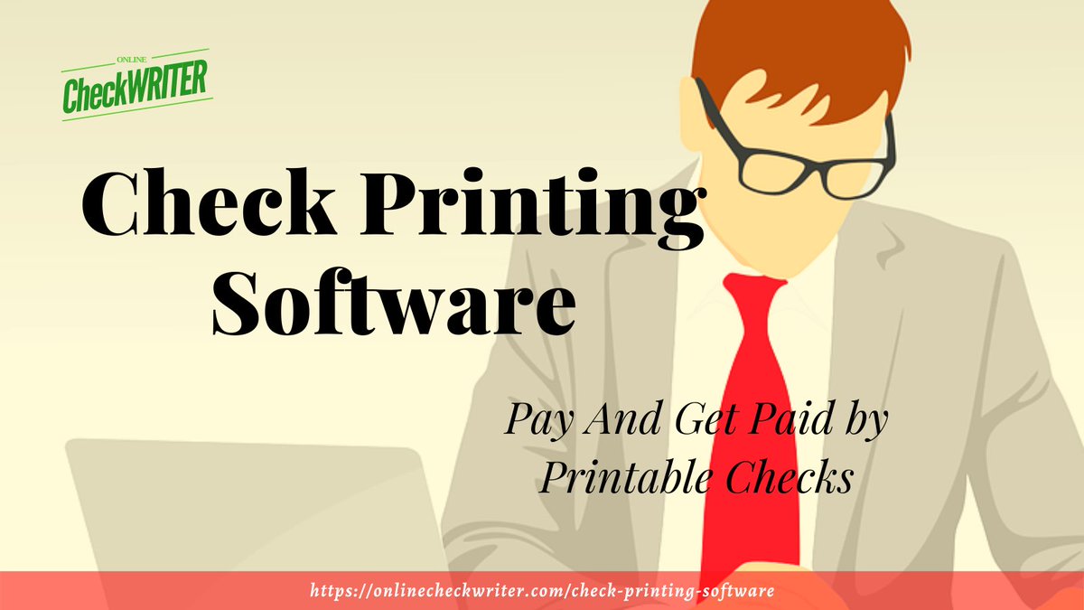 webcheckwriter's tweet image. onlinecheckwriter.com/check-printing…

Pay And Get Paid by Printable Checks or eChecks in seconds. Email Printable Checks.

#OnlineCheckWriter #CheckPrintingSoftware #PrintChecks #PersonalCheckPrintingSoftwareFree #PrintChecksOnline #PrintCheckAtHome