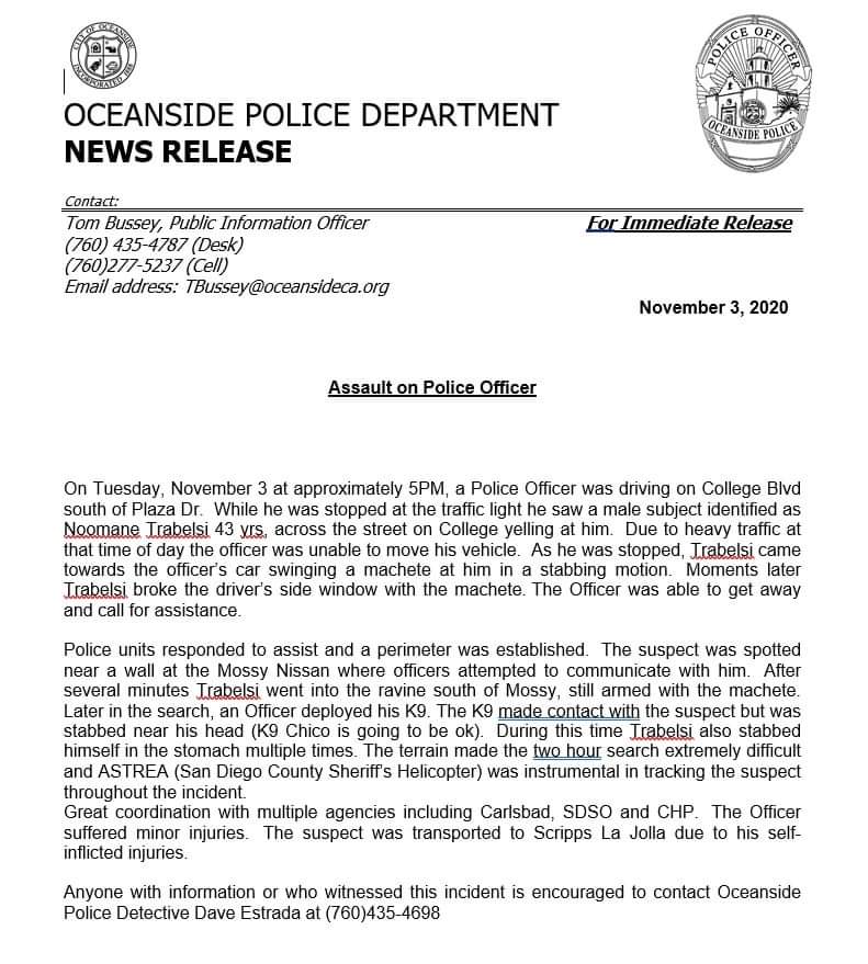 k9sofvalor's tweet photo. Our thoughts and prayers are with K9 Chico of the @OceansidePD as he recovers from being stabbed. Yesterday evening while apprehending a suspect he was stabbed at the base of his head. Tonight he is resting comfortably at home. Get well soon buddy! We are very proud of you! 💪🐾 https://t.co/sSCrgFNWQr