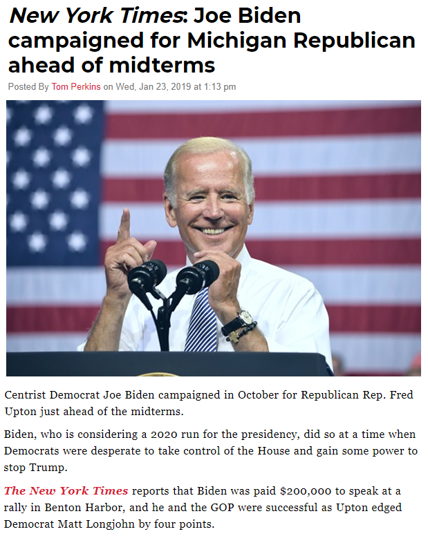 zei_squirrel's tweet photo. remember, biden *literally campaigned for a republican* ahead of the midterms, who then went on to narrowly defeat his democratic opponent. "but bernie isn't a democrat" https://t.co/q5NhpXUdN0