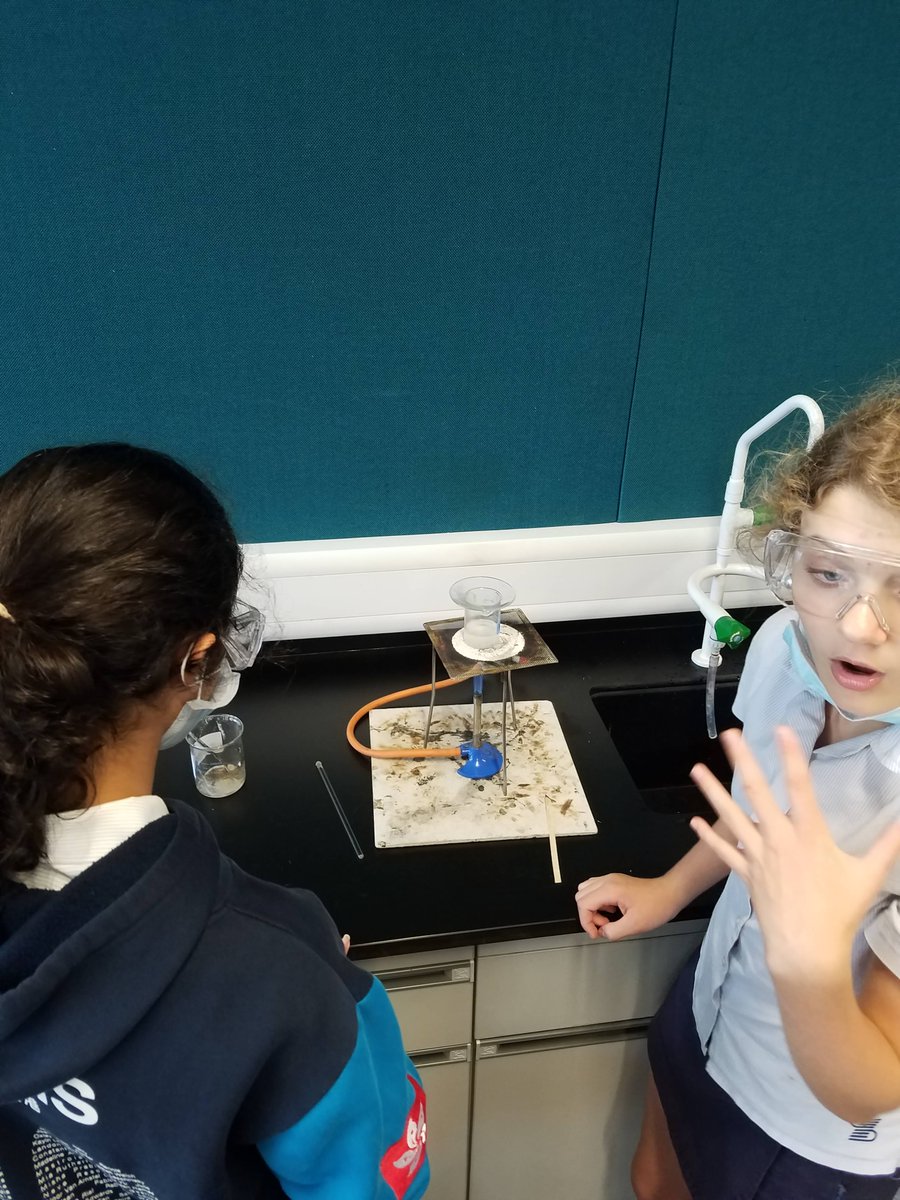 dbis_sci's tweet photo. Y8 successfully completed making a polymer from their Potato starch.
Step 2 - Gently heat their potato starch in HCl and Propan-1,2,3-triol.
Step 3 - Neutralise with NaOH
Step 4 - Allow to cool https://t.co/bfaKAfgEiO