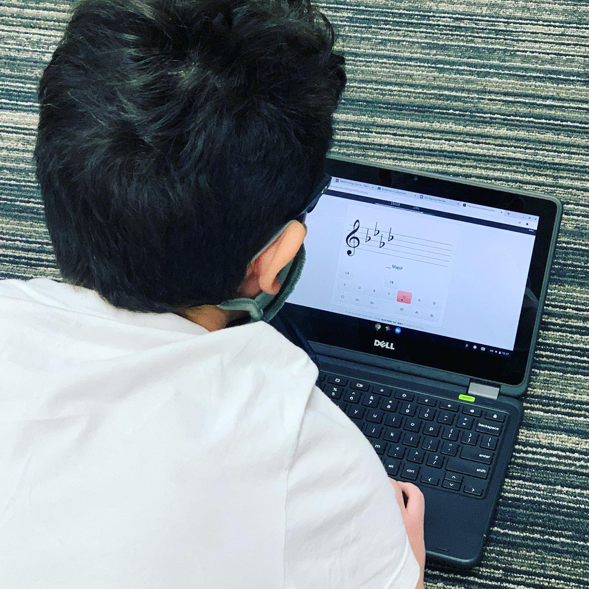 Allegro killing the Key Signatures Challenge today!!! Woot woot!!! 🙌🏽🙌🏽🙌🏽