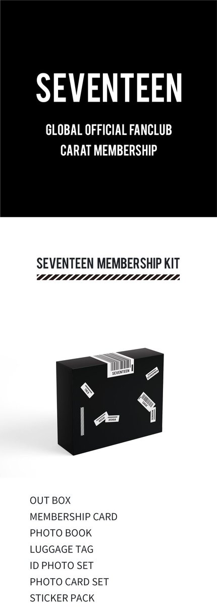 返品送料無料 SEVENTEEN CARAT membership kit ecousarecycling.com