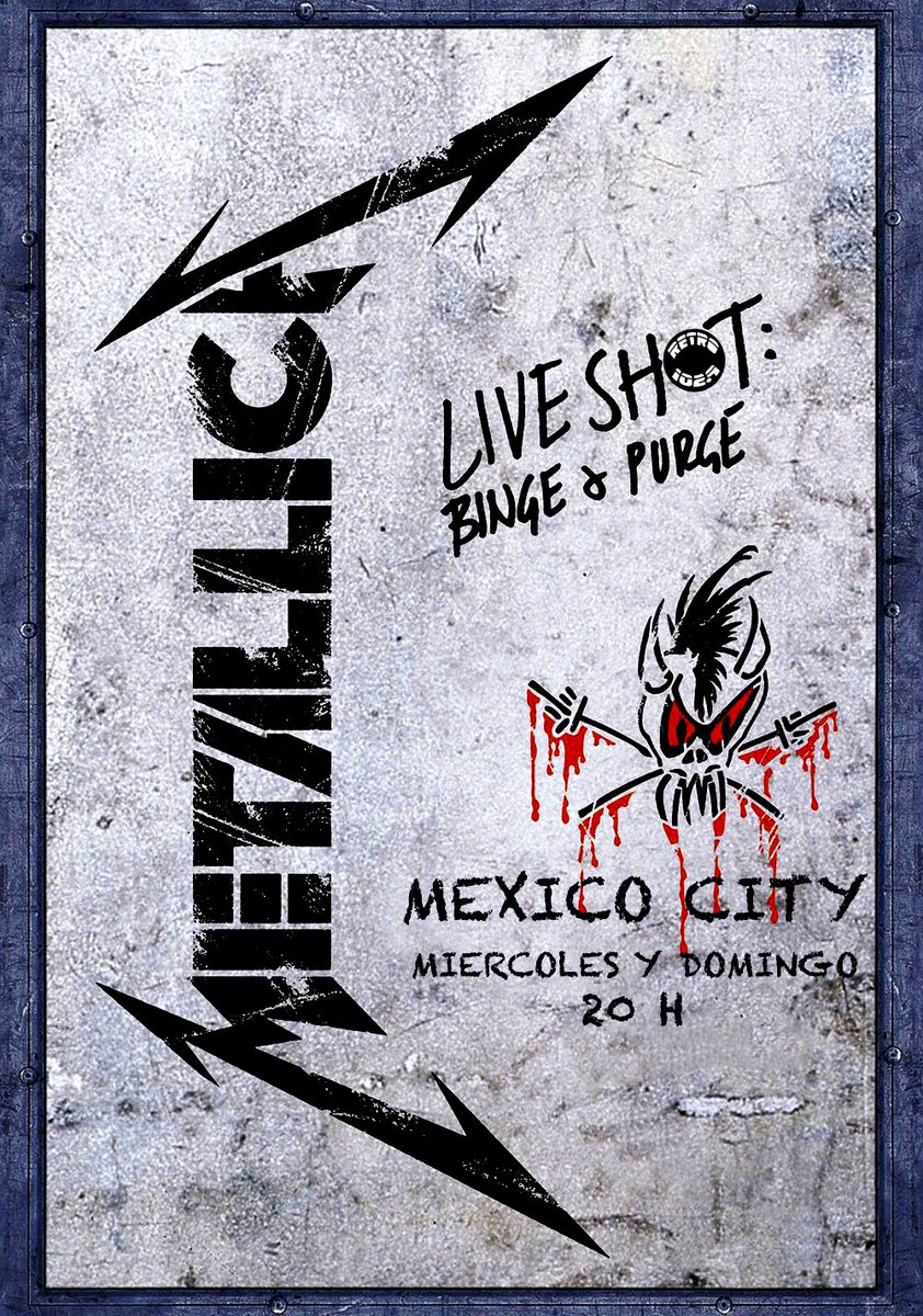 oscarsmarth's tweet photo. En un momento más en @RetroFMOax; grabado en el Palacio de los Deportes en Febrero y Marzo de 1993, en su gira "Nowhere Else to Roam" con una audiencia superior a los 75,000 espectadores.
¡@Metallica en #LiveInRetro! https://t.co/EZQATjX57l