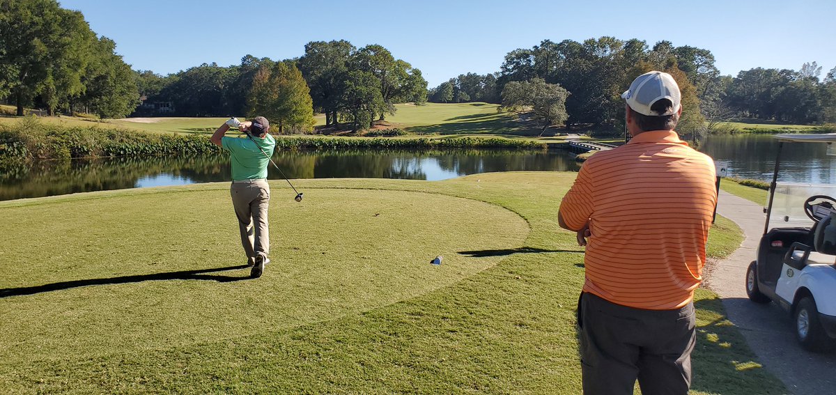 Many thanks to all who made our meeting today at Rocky Bayou CC a success.  A great time was had by all.  The first place team enjoyed a photo op at the Wayne Philips Bridge (former Chapter President &amp; GCS).