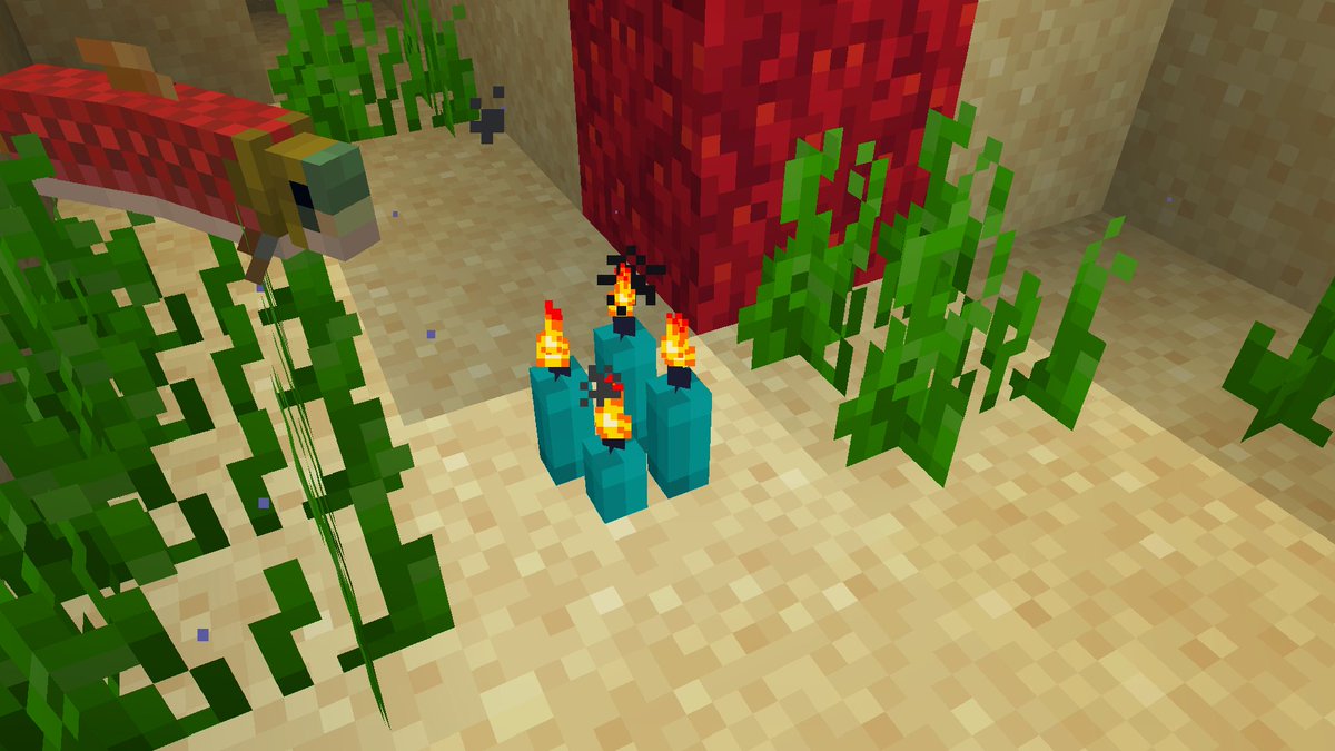 phnixhamsta's tweet photo. The NEW Candles in the 1.17 Cave Update are looking pretty good. https://t.co/RvIGgj4Q1J