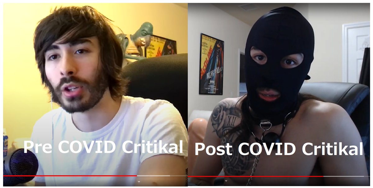 rigezumi's tweet photo. Behold the effects of COVID!! https://t.co/eRAMfETIAD