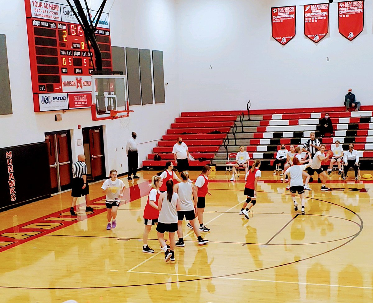 AlterGirlsBball's tweet photo. π It was great to be in the gym going against opponents for the first time since Feb. Thanks to @MadisonGBB for hosting us tonight. Good luck to the Mohawks and @TalawandaB this season! π #GoALK #KnightPride βοΈ https://t.co/BvAFoaCGf4