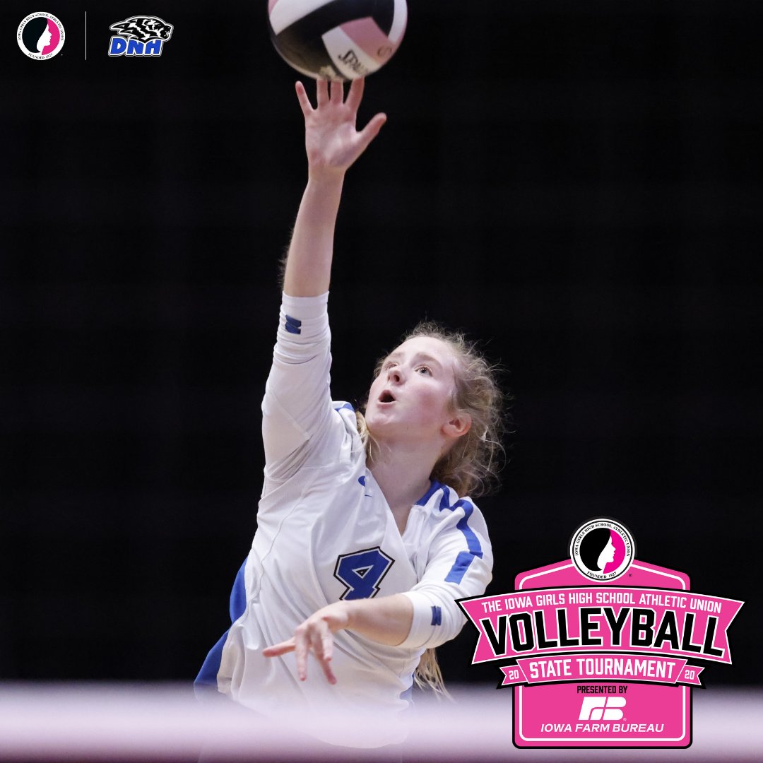 IGHSAU's tweet photo. The 2A Championship Matchup is SET.

Dike-New Hartford vs. Denver

@IowaFarmBureau

📸 @MPutneyMedia

#IGHSAU #IowaGirl #IAHSVB https://t.co/9nvKqrUV8H