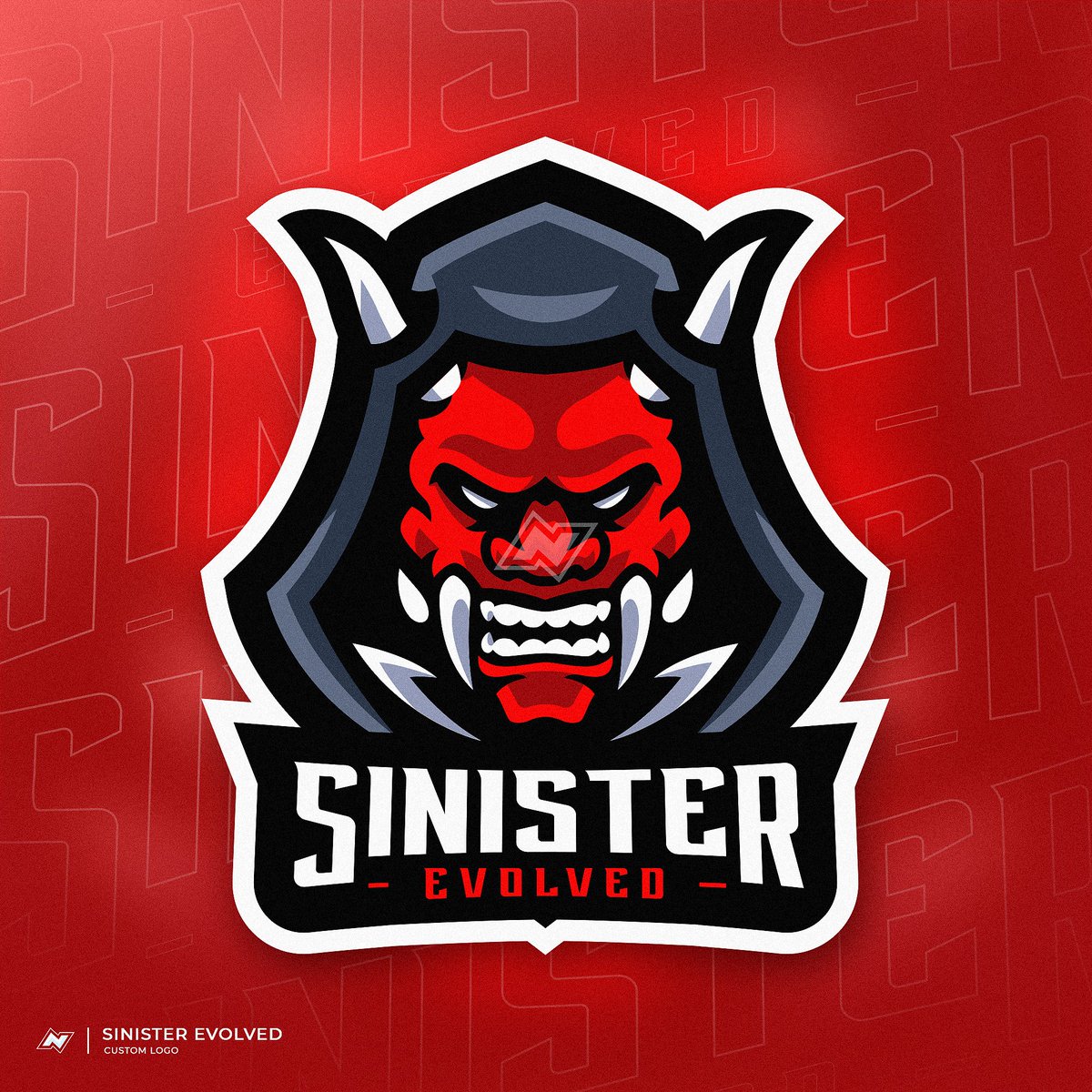 nicobayu9's tweet photo. The newest project logo from my client, they are from US. And the Team Name is Sinister Evilved.😎Thanks to @nex_ggs
#mascotlogo #esportslogo #gaminglogo #demon #gamingstreamers #streamers #oni #gaming #onilogo #demonlogo #customlogo #demon #twitchgamer #twitchstreamers https://t.co/vlBSSq1yQk