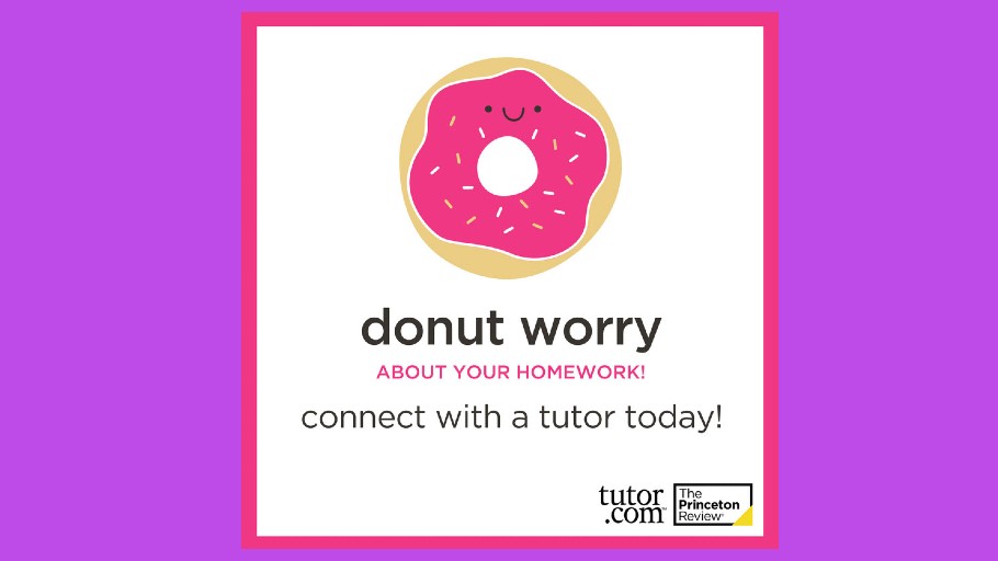 a giant smiling donut glazed with sprinkles on top