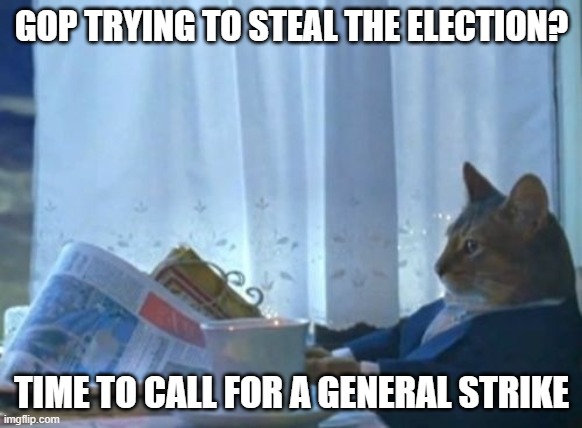 soflaexit's tweet photo. .@IGD_News .@crimethinc .@iww .@RefuseFascism .@genstrike_2020 #FascisTrump and #CorruptGOP trying to #StealTheElection? Sounds like time for a #GeneralStrike. https://t.co/OgP55e4YPK