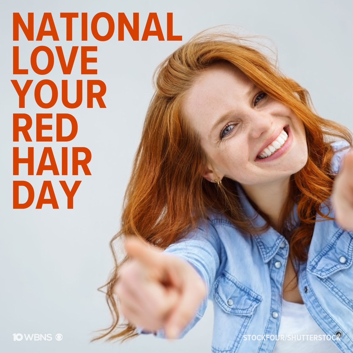 10TV's tweet photo. Today is National Love Your Red Hair Day! Redheads, today is YOUR day! | 16 fun facts about redheads: https://t.co/g06B371L9A #10TV https://t.co/EC7lDBzF9X