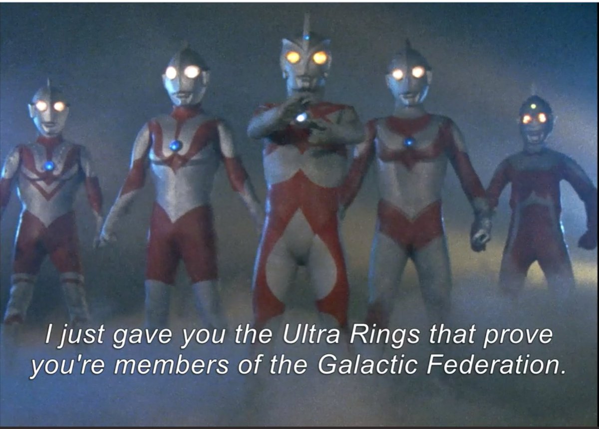 If you've ever watched Ultraman Ace, you've probably wondered what the hell Ace was talking about here with the Galactic Federation. While it's not as obscure as it used to be, I'm gonna take ya'll on a tangled web of the canon of early Tsuburaya toku