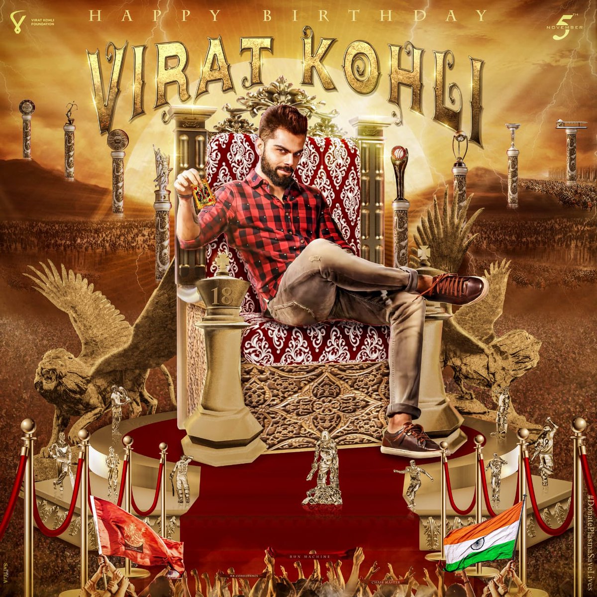 its_darkmani's tweet photo. #HappyBirthdayViratKohli
Happy Birthday to the one and only King Kohli.....My inspiration my idol....May you live long🙏
 My best wishes are with you💗
#records becomes dwarf in front of @imVkohli 💗
#Runmachine #chiku #Virushka https://t.co/3G6ms8GacA