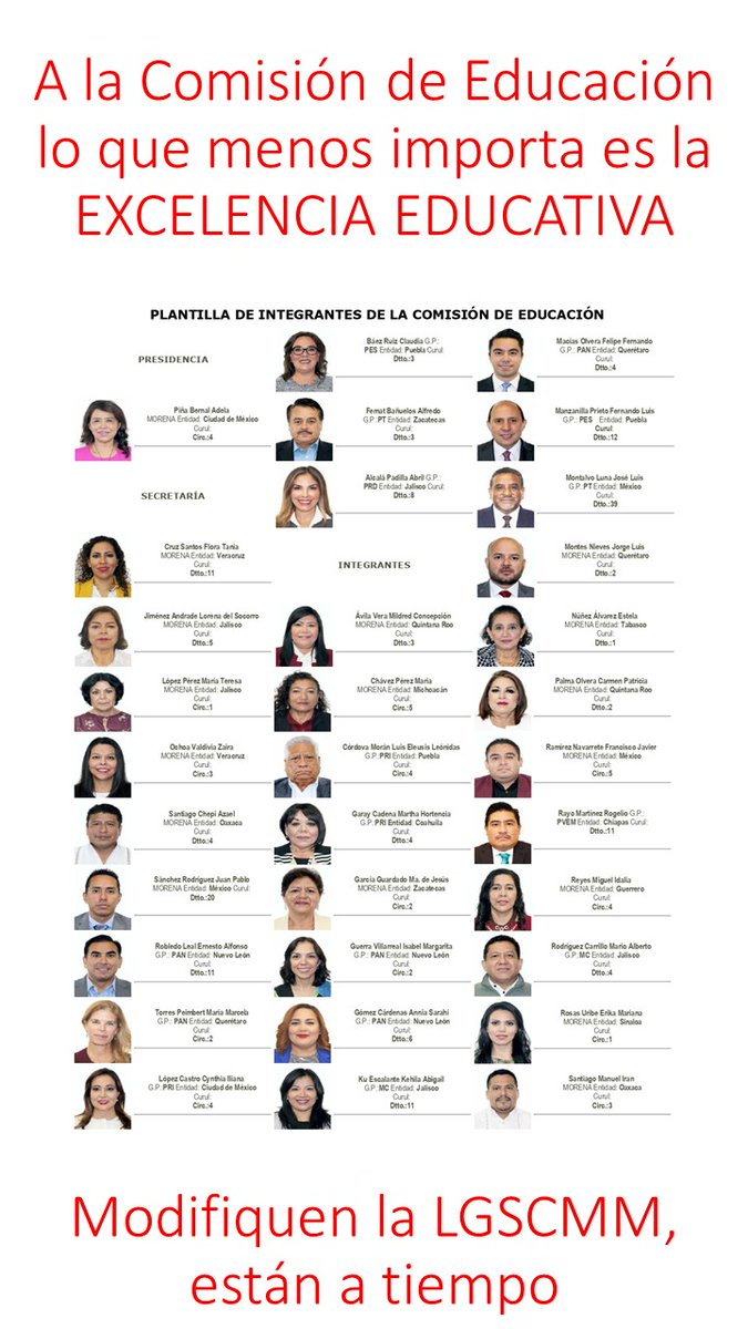 aramssoromo's tweet photo. Diputados están a tiempo de modificar la #LGSCMM https://t.co/XKTA8I2As2