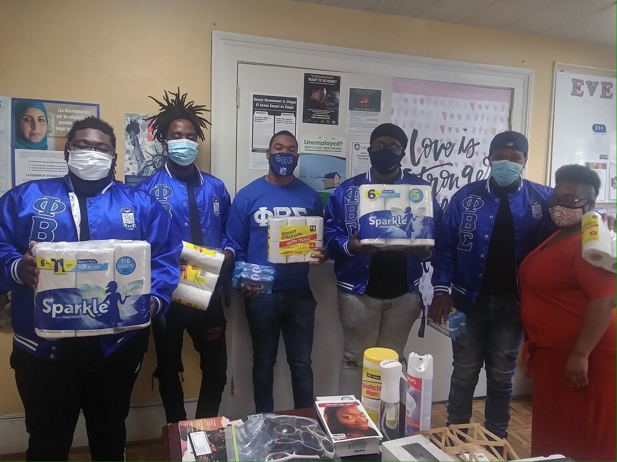 BetaPsi1949's tweet photo. “Today The brothers of the Beta Psi chapter of Phi Beta Sigma donated toiletries and cleaning supplies to the Open Arms inc. Transitional Living shelter in Albany,Ga “ https://t.co/prxFIK2r6w