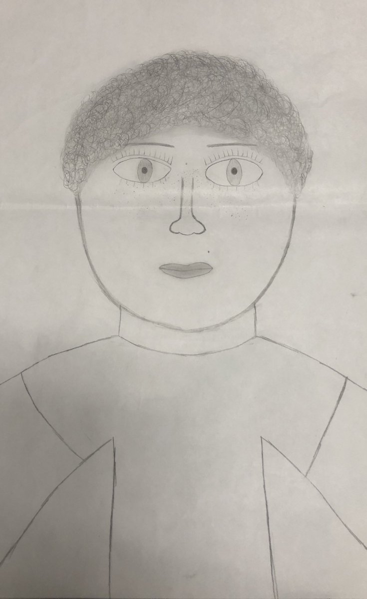 MrsTRomeo's tweet photo. Some more self-portraits using  the Element of Design of Value. @PFS_YCDSB https://t.co/znO2dlDghR