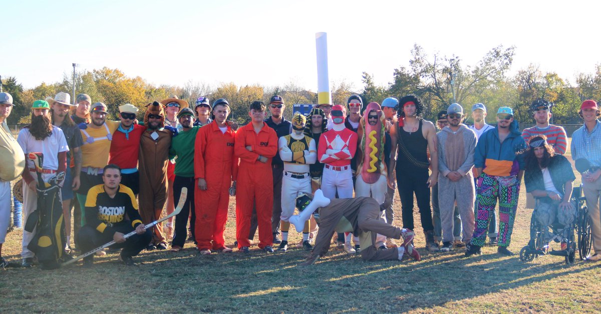 Had a great turnout at the first annual Randall University Halloween game.