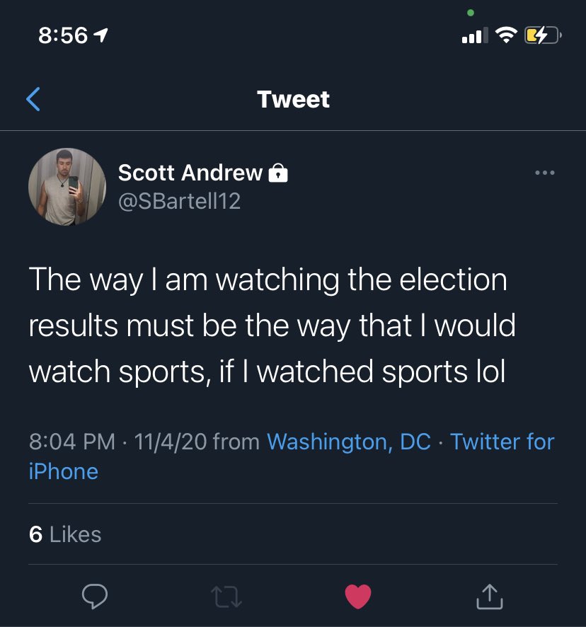 J_Bh0ff's tweet photo. That’s the tweet. #Biden2020 https://t.co/fTprRZMuGV