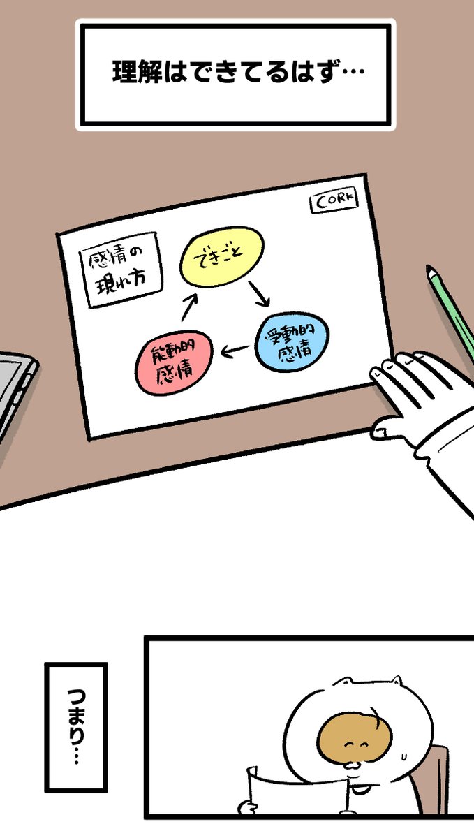 ここ1,2ヶ月漫画がうまく描けなかった原因が分かったのでnoteで漫画にしました✏️

会話も漫画も能動的なコミュニケーションが大事だったと気づいて落ち込んだ話  #タヌキブース  

続きはコチラから→ https://t.co/xLMSa9nn0v 