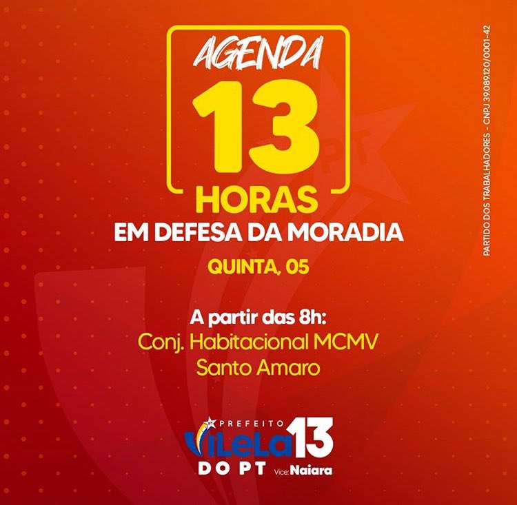 vileladopt's tweet photo. 🏘️ MORADIA - Amanhã, a partir das 08h, daremos início a maior agenda de visitas e caminhadas do processo eleitoral deste ano em Palmas!  

Nela, nós vamos percorrer a cidade com o projeto popular do PT em defesa da moradia digna. 

CONTAMOS COM A SUA PRESENÇA! #VamosJuntos 💪🏾 https://t.co/7fVxXKf6c2
