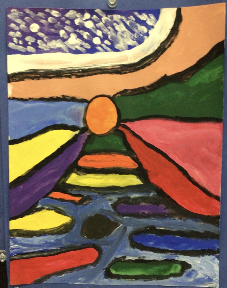 inkster_school's tweet photo. Art inspired by Ted Harrison created by our Grade 5/6 students in Room 5! #tedharrison ⁦@WinnipegSD⁩ https://t.co/4Cy7rMUviO