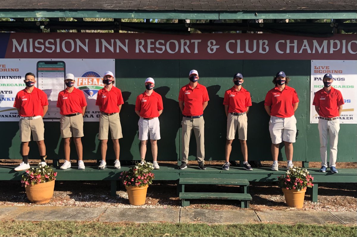 GoOxbridge's tweet photo. Congratulations to the Boys Varsity Golf Team on a 5th place finish at the 2020 1A @FHSAA Golf State Championships and a historic season! #LetsGoThunderWolves #OxbridgeProud⚡️🐺⛳️🏌️♂️✋👏 https://t.co/QZ1i1bUjkH