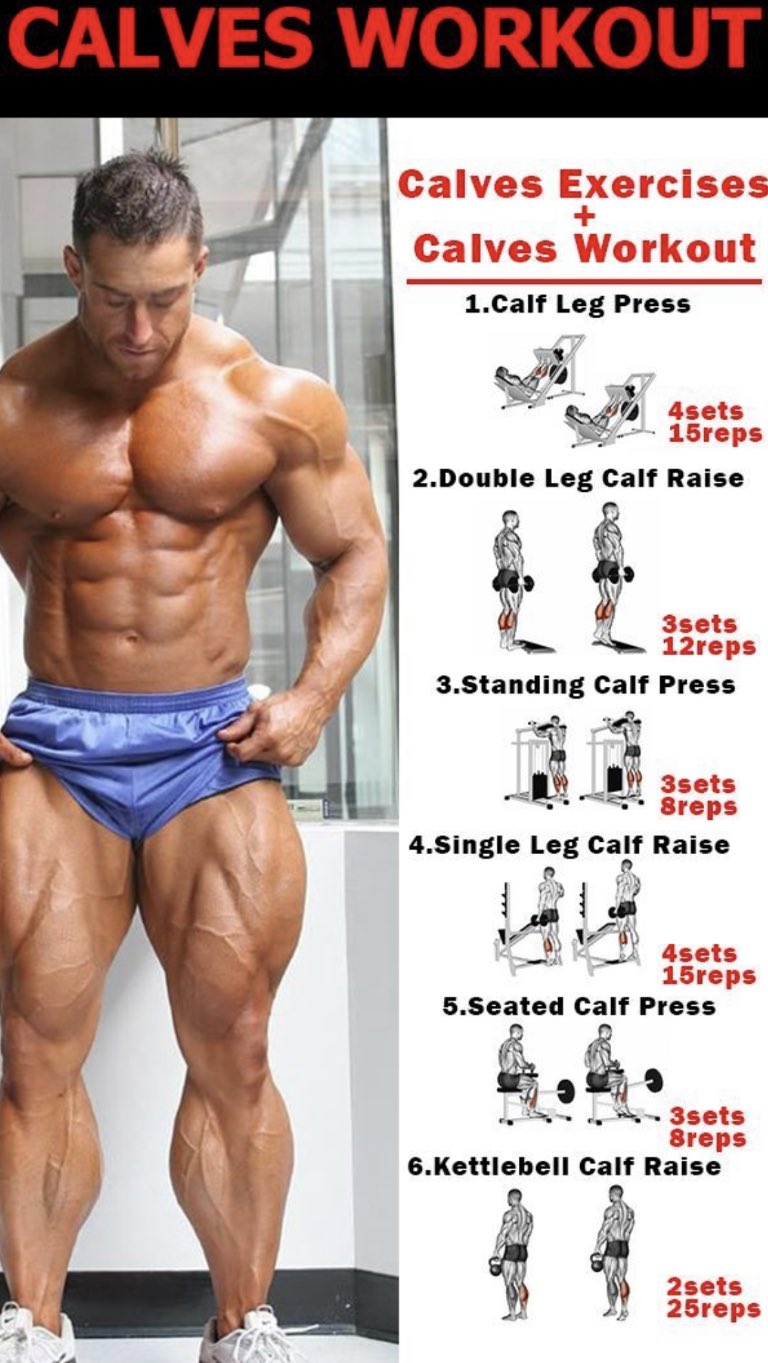 Leg calf workout sale