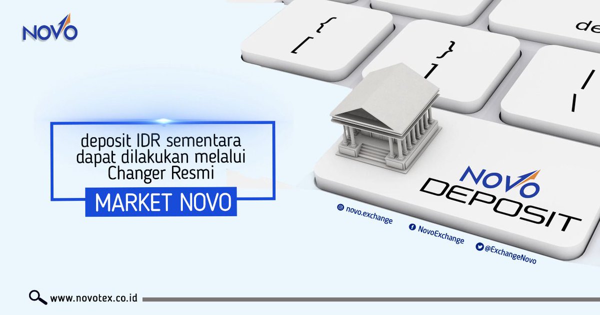 Razidan7's tweet photo. Upgrade Software Novotex Selesai

Para trader Novotex yang terhormat

Dengan bangga kami sampaikan bahwa upgrade software telah selesai. Anda dapat kembali melakukan registrasi, deposit dan trading dengan normal mulai Kamis, 5 November 2020 Pukul 15.00 WIB. https://t.co/MqncO8fjtf