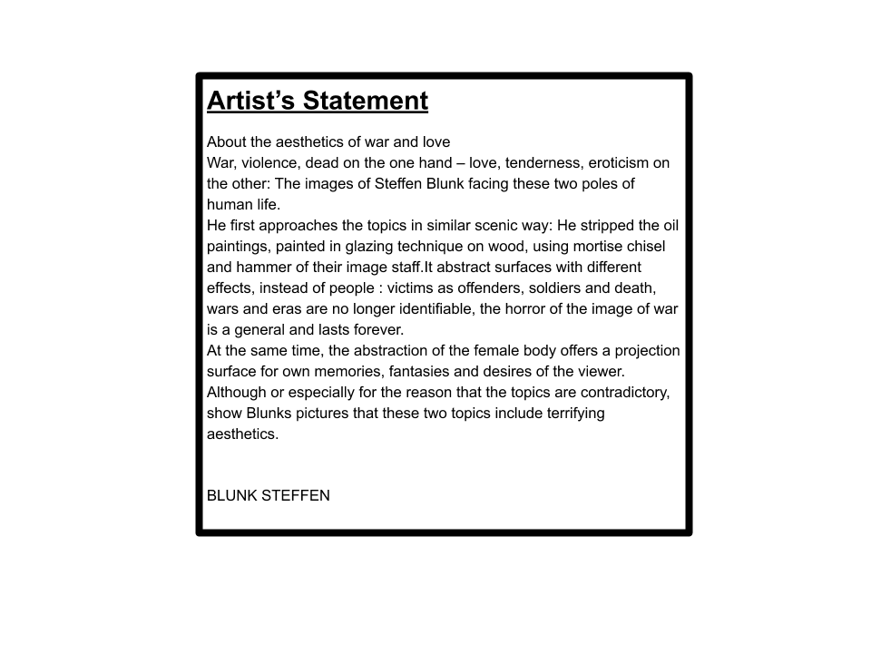 Fellini_Gallery's tweet photo. #FELLINIgallery artist of the day:

BLUNK STEFFEN.
Germany.

#blunksteffen #art #artist #japan #kyoto #germanart #painting 
#京都 #画家 #アーティスト  #アート #描画
#artgallery #contemporaryart #ペインティング
#現代美術 #美術展 https://t.co/8qRkHMaYv6