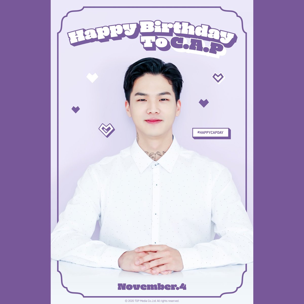 YOUNGHOONmood's tweet photo. @HIBRIGHT97 Happy belated birthday, Cap hyung. Wish you all the best! Gbu 🎉 #TEENTOP_10 #HappyCAPDay #ArtistCAPDay https://t.co/qc6bYfY2uJ