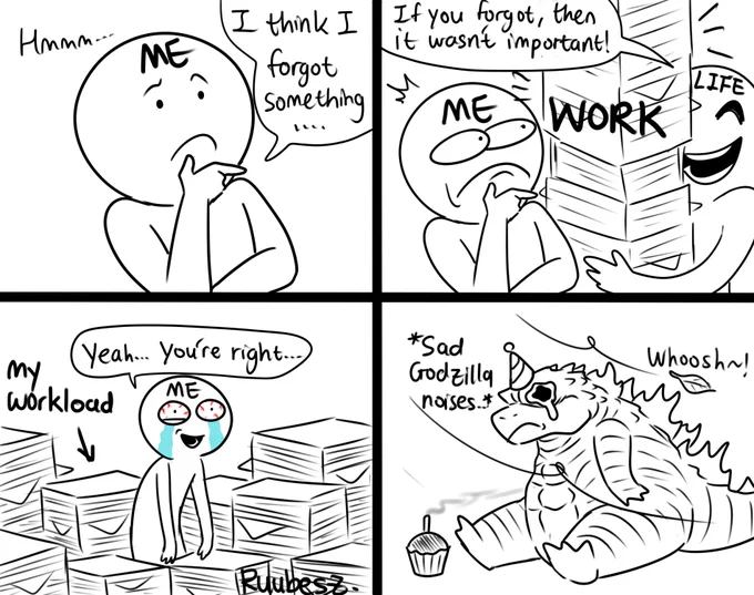 My excuse for being late: 