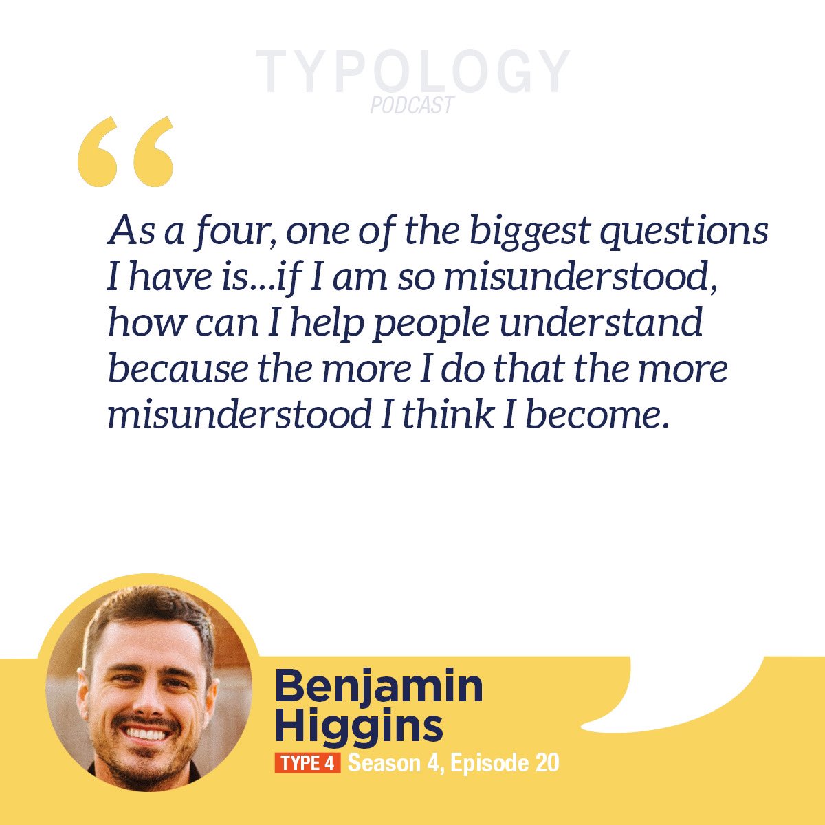 ianmorgancron's tweet photo. Are you a four or do you know a four that has ponder thoughts like these?
Tune into tomorrow’s episode with my pal @higgins.ben as we discuss.
#typology #typologypodcast #iancron #enneagramfour #enneagram #selfawarenessjourney #thebachelor https://t.co/geqgV9F86n