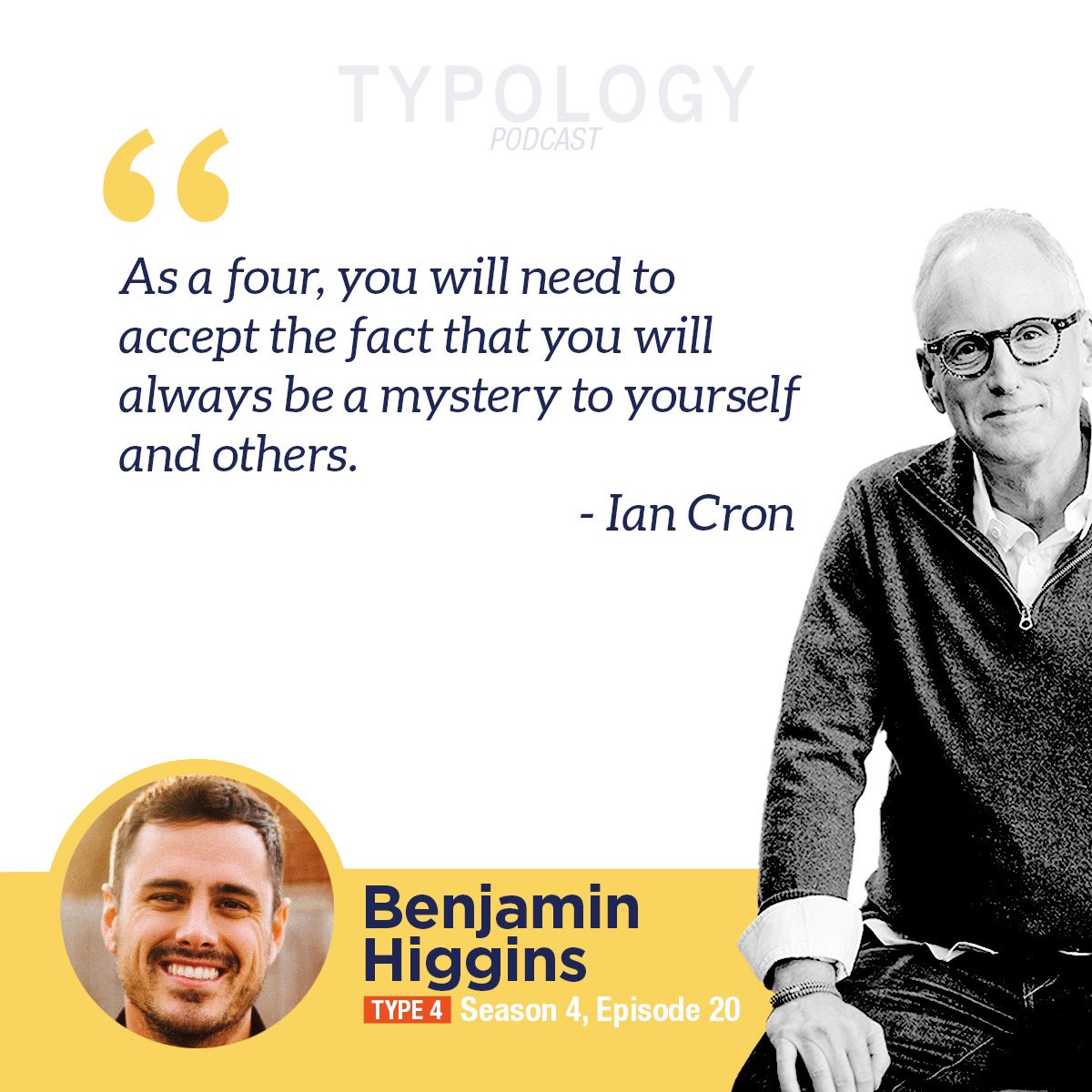 TypologyPodcast's tweet photo. Are you a four or do you know a four that has ponder thoughts like these?
Tune into tomorrow’s episode with my pal @higgins.ben as we discuss.
#typology #typologypodcast #iancron #enneagramfour #enneagram #selfawarenessjourney #thebachelor https://t.co/DXAoCnE7YA