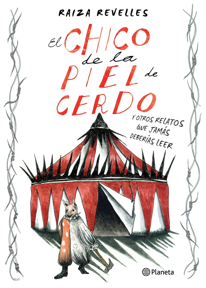 RaizaRevelles's tweet photo. Habemus fecha! Nuestro nuevo libro “El Chico de la Piel de Cerdo y otros relatos que jamás deberías leer” 🐷estará disponible a partir del 24 de Noviembre! 🙌🏻 @PlanetaLibrosMx Prepárense para no dormir! 💀 #ElChicoDeLaPielDeCerdo Estoy en modo Emoción Máxima https://t.co/f2GnK8x58f