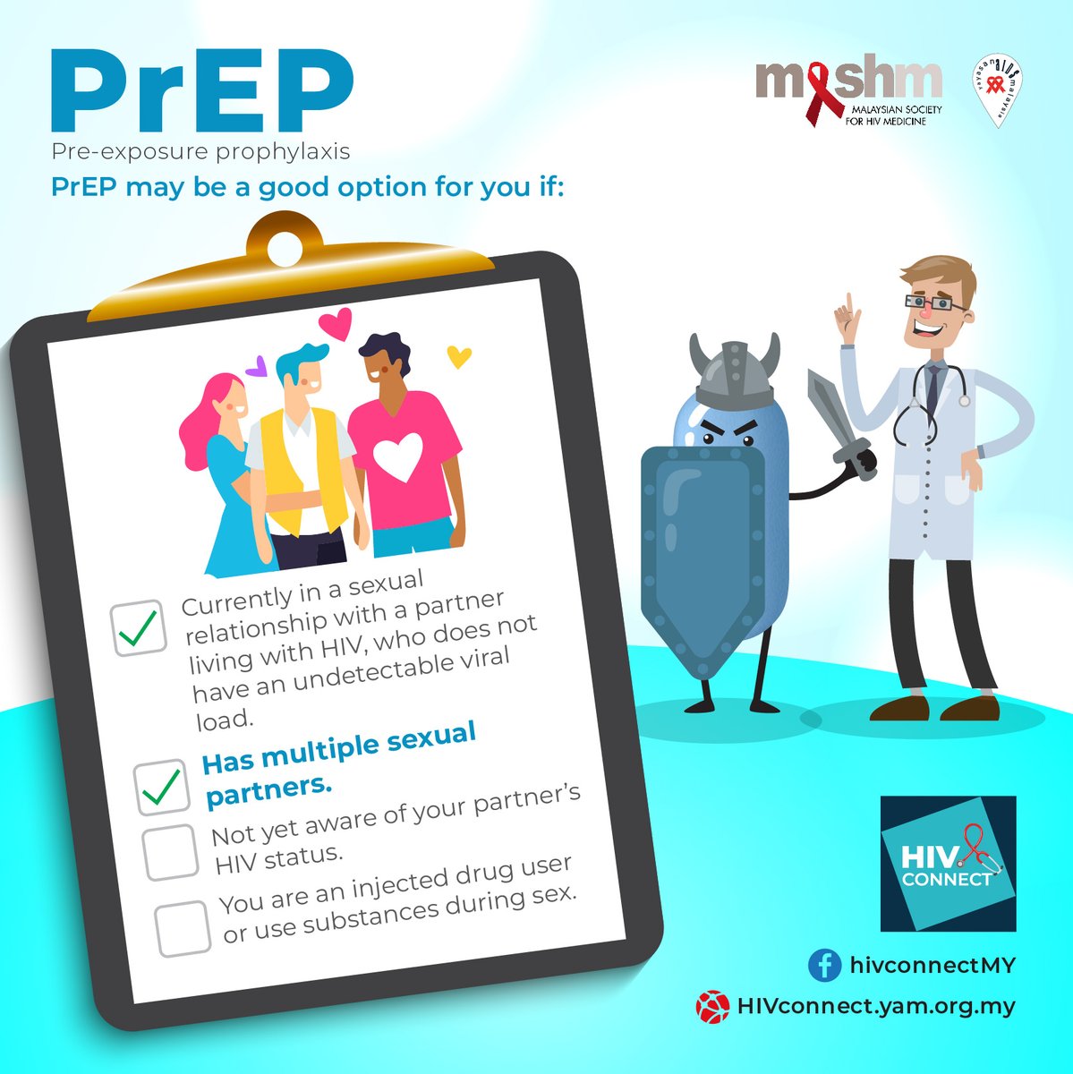yayasanaidsMY's tweet photo. You may also go to https://t.co/zxAh11SG4c to locate the nearest PrEP provider! 🥼🏥
#HIVConnect #PrEP #PrEPLocator https://t.co/yPJAJ2LW6c