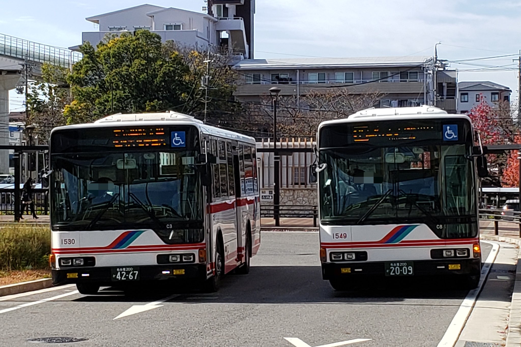 Pj Mp35jp C 名鉄バス 古戦場シャトルバス 愛知学院大学前経由 名古屋外国語大学 名古屋学芸大学 ゆき 1530 名古屋 乗車なう Noribus Pjの乗車録