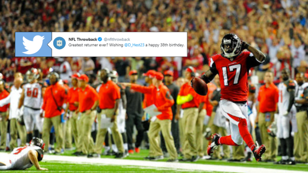 BarDown's tweet photo. The most exciting play in football. 

Devin Hester's kick return compilation is so ridiculously electrifying.

MORE @ https://t.co/awnodkj2jz https://t.co/S1a7Ze6KHm