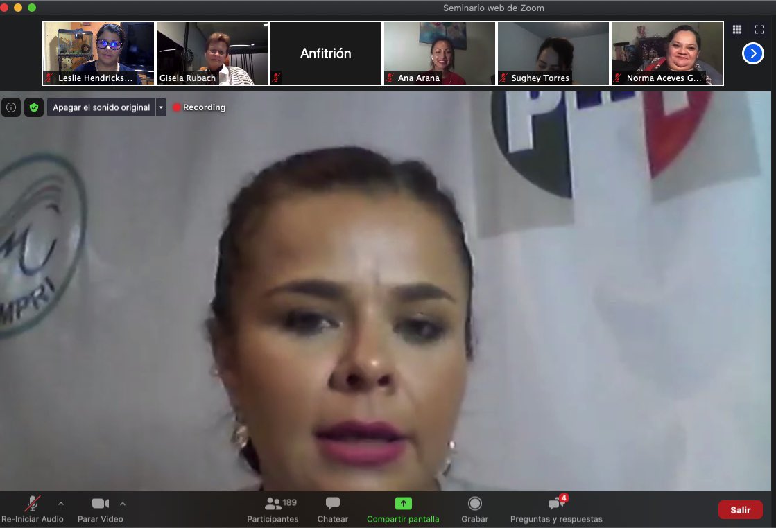 Hendricksles's tweet image. Siempre interesante escuchar a @GiselaRubach hablando de estrategia. Muchas gracias a @OnmpriNacional por la capacitación permanente y de tal calidad. #EmpoderANDO #JuntasPorMéxico