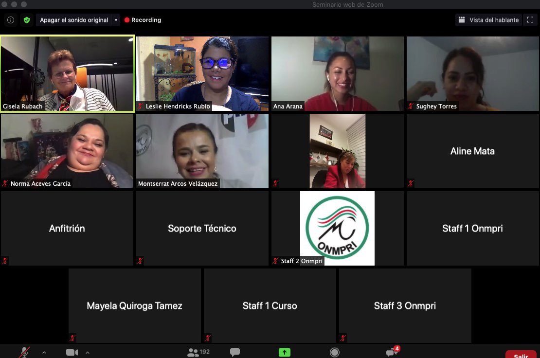 Hendricksles's tweet image. Siempre interesante escuchar a @GiselaRubach hablando de estrategia. Muchas gracias a @OnmpriNacional por la capacitación permanente y de tal calidad. #EmpoderANDO #JuntasPorMéxico